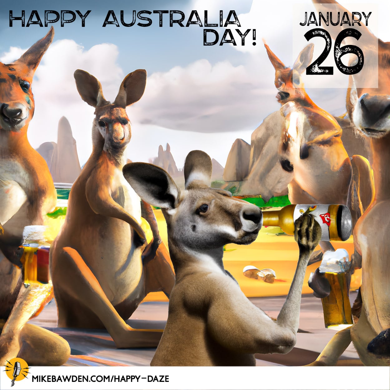 Time for a party in the land down under!